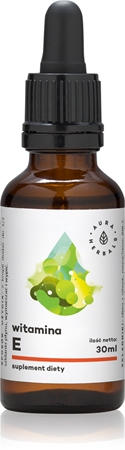 Aura Herbals Witamina E krople do ochrony komórek przed stresem oksydacyjnym
