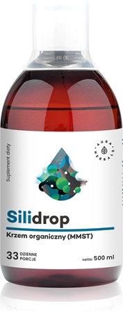 Aura Herbals Silidrop (krzem organiczny) koncentrat do wspomagania zdrowia kości i zębów