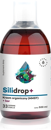 Aura Herbals Silidrop + boron koncentrat do odżywienia stawów i chrząstek