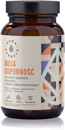Aura Herbals Moja Odporność vegan kapsułki dla maksymalnego wzmocnienia odporności