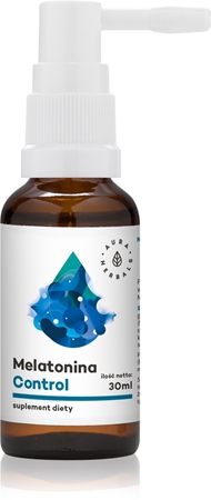 Aura Herbals Melatonin control + melisa spray na poprawę snu i regeneracji