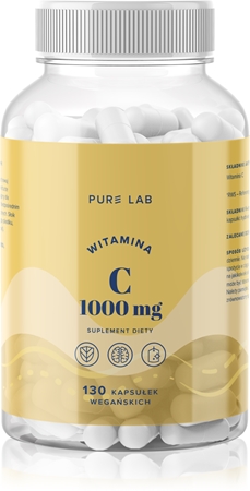 Aura Herbals Pure Lab WItamina C 1000 mg kapsułki na wsparcie układu odpornościowego