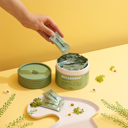 Aura Herbals Colladrop Vegan collagen booster kolagen na piękne włosy, skórę i paznokcie