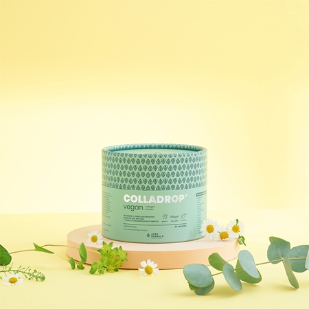 Aura Herbals Colladrop Vegan collagen booster kolagen na piękne włosy, skórę i paznokcie