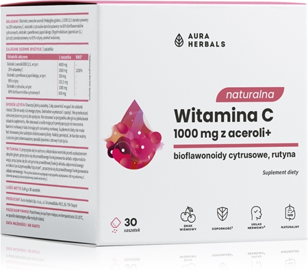 Aura Herbals Witamina C 1000 mg witamina C