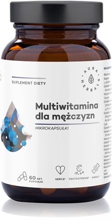 Aura Herbals Multiwitamina dla mężczyzn multiwitaminy dla mężczyzn