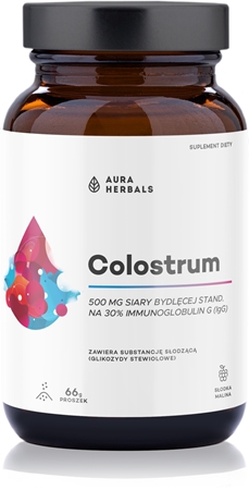 Aura Herbals Colostrum 500 mg proszek dla poczucia komfortu