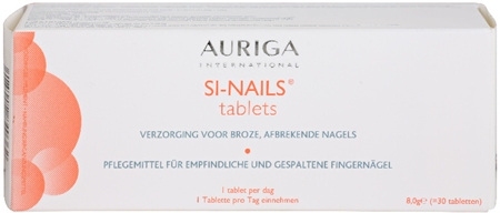 Auriga Si-Nails догляд для слабких та м'яких нігтів