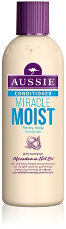 Aussie Miracle Moist кондиціонер для сухого та пошкодженого волосся