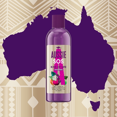 Aussie SOS Deep Repair Djupt regenererande schampo för hår