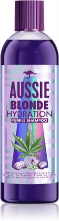 Aussie SOS Purple vijoličen šampon za blond lase