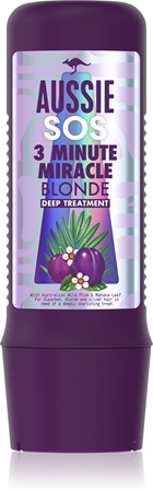 Aussie SOS 3 Minute Miracle hydratační kondicionér pro blond vlasy