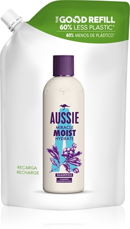 Aussie Miracle Moisture champú hidratante recarga