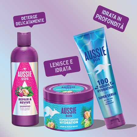 Aussie SOS & Miracle Moist set per capelli rovinati e secchi