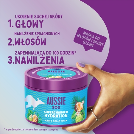 Aussie SOS & Miracle Moist zestaw do włosów suchych i zniszczonych