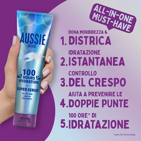 Aussie SOS Super Serum siero senza risciacquo per capelli