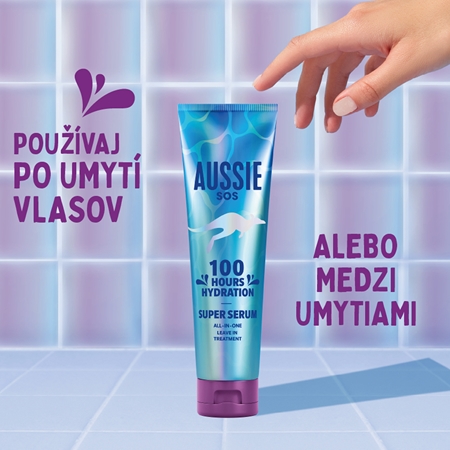 Aussie SOS Super Serum bezoplachové sérum na vlasy