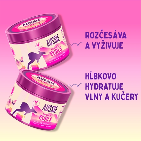 Aussie Bouncy Curls hydratačná maska na kučeravé vlasy