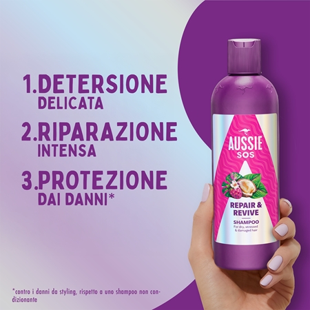 Aussie SOS Repair, Revive & Repeat confezione regalo per capelli e cuoi capelluti stanchi
