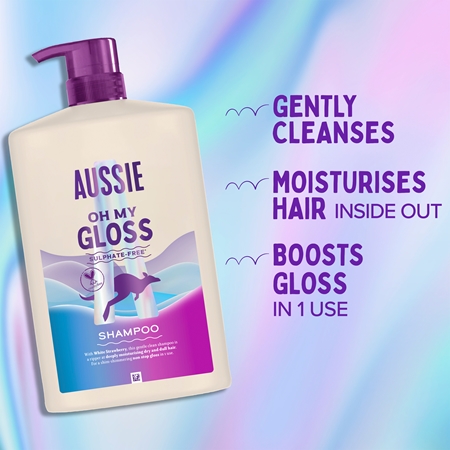 Aussie Oh My Gloss Shampoo Shampoo for shiny and soft hair