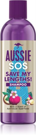 Aussie SOS Save My Lengths! αναγεννητικό σαμπουάν για αδύναμα και ταλαιπωρημένα μαλλιά