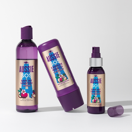 Aussie SOS Save My Lengths! 3 Minute Miracle balzám na vlasy