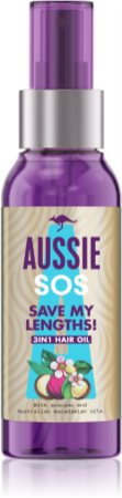 Aussie SOS Save My Lengths! 3in1 Hair Oil Närande hårolja