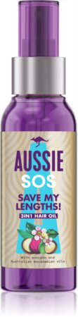 Aussie SOS Save My Lengths! 3in1 Hair Oil поживна олійка для волосся