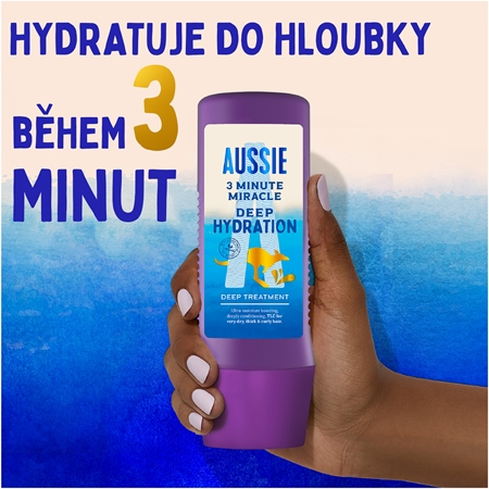 Aussie 3 Minute Miracle Deep Hydration expresní regenerační kondicionér