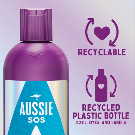 Aussie SOS Sooth & Hydrate Hydraterende Shampoo voor het Haar