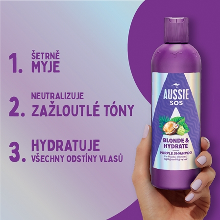 Aussie SOS Blonde & Hydrate sada pro blond vlasy