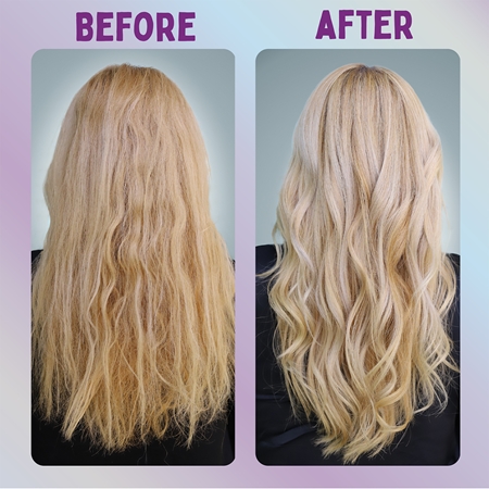 Aussie SOS Blonde & Hydrate ljubičasti šampon za toniranje za plavu kosu