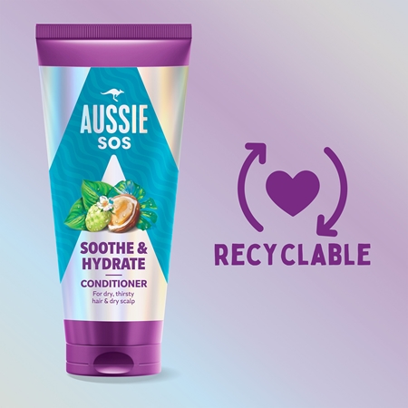 Aussie SOS Sooth & Hydrate feuchtigkeitsspendender Conditioner für das Haar