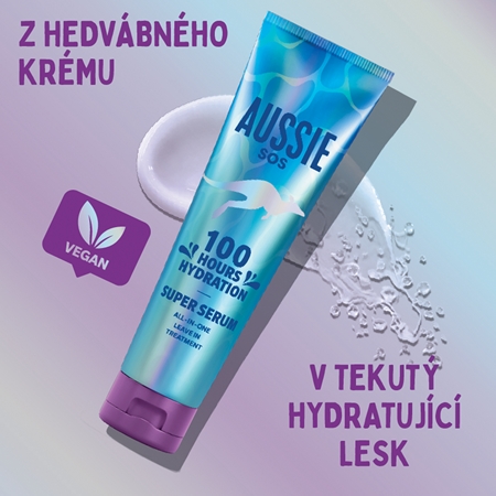 Aussie SOS Super Serum bezoplachové sérum na vlasy