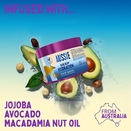 Aussie Deep Hydration Hair Mask Intense Hydrating Mask for dry and damaged hair