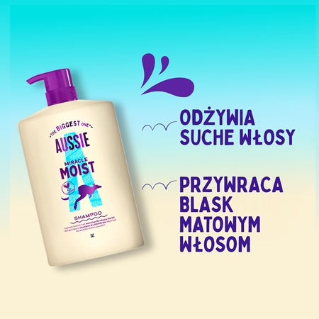 Aussie Miracle Moist zestaw nawilżające i nadające blask