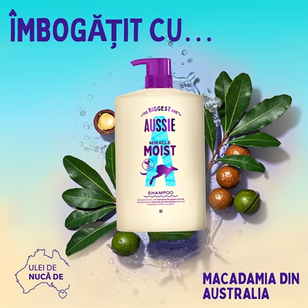 Aussie Miracle Moist set pentru hidratare si stralucire