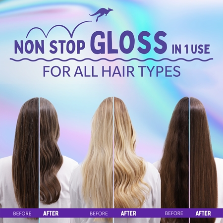 Aussie Oh My Gloss Leave In Serum Leave-in Serum Til hydrering og glans