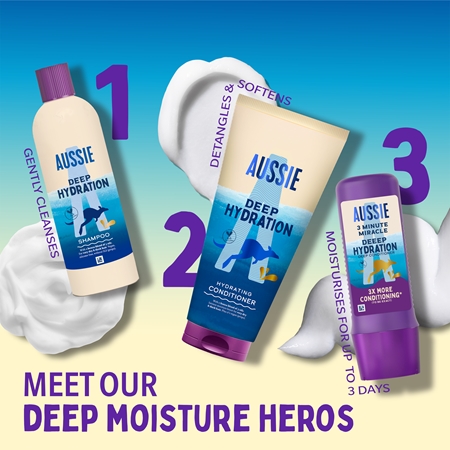 Aussie Deep Hydration Shampoo intenzivně hydratační šampon