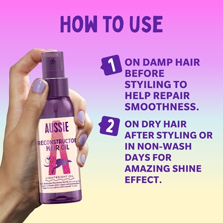 Aussie Reconstructor Hair Oil Moisturizing Oil for hair