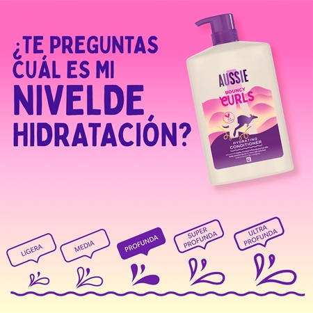 Aussie Bouncy Curls acondicionador hidratante para cabello rizado