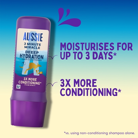 Aussie 3 Minute Miracle Deep Hydration intensiv feuchtigkeitsspendender Conditioner