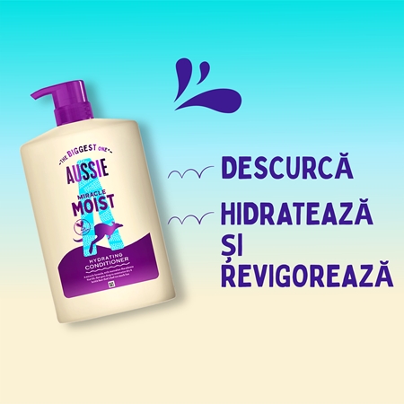 Aussie Miracle Moist set pentru hidratare si stralucire