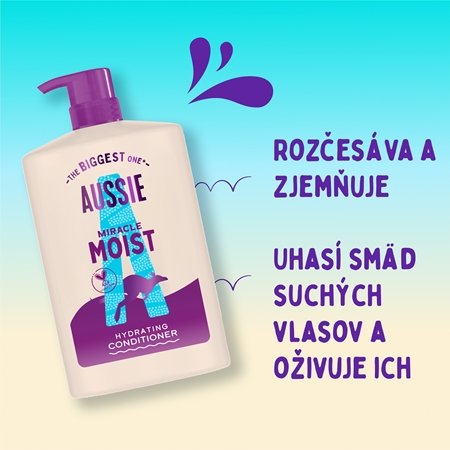 Aussie SOS & Miracle Moist sada pre suché a poškodené vlasy