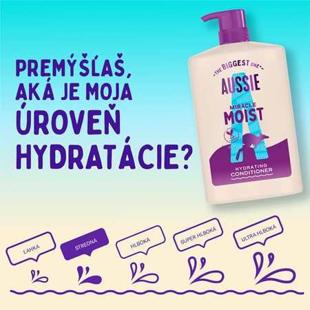 Aussie SOS & Miracle Moist sada pre suché a poškodené vlasy