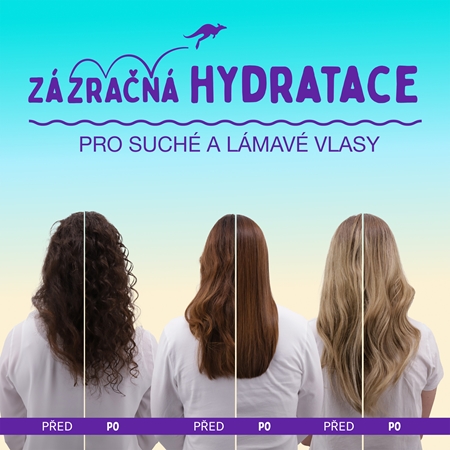 Aussie Miracle Moist hydratační kondicionér pro suché a poškozené vlasy