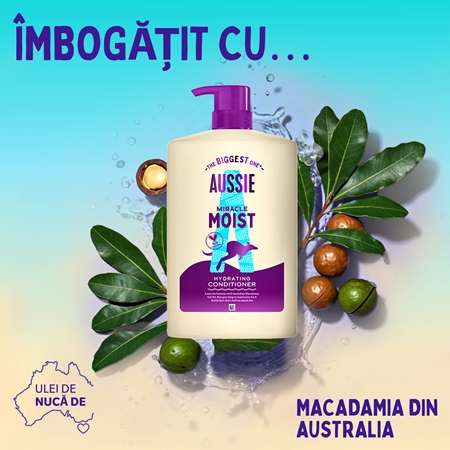 Aussie SOS & Miracle Moist set pentru păr uscat și deteriorat