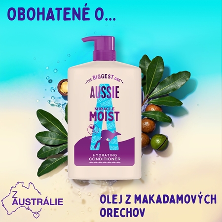 Aussie SOS & Miracle Moist sada pre suché a poškodené vlasy