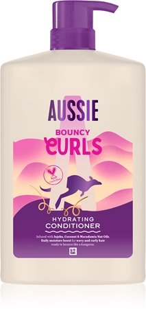 Aussie Bouncy Curls Fugtgivende balsam til krøllet hår