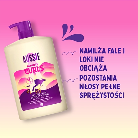 Aussie Bouncy Curls odżywka nawilżająca do włosów kręconych